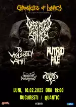 Defeated Sanity, To Violently Vomit, Putrid Pile, Asylum, and Embryonic Devourment